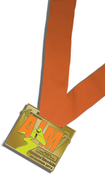 AIM2016 medal mockup